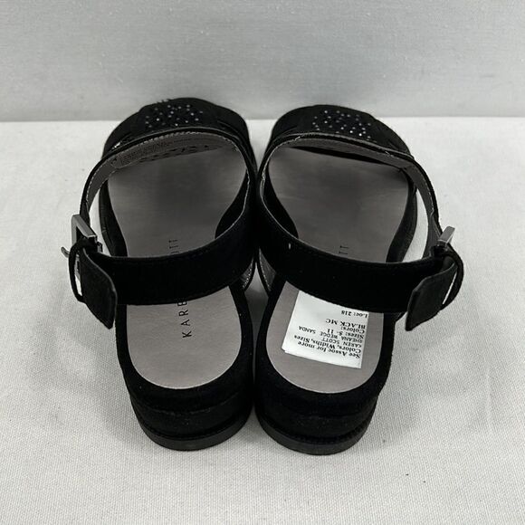 Karen Scott Rheana Wedge Sandals- Black MC- Size 6 M- New - Picture 3 of 8